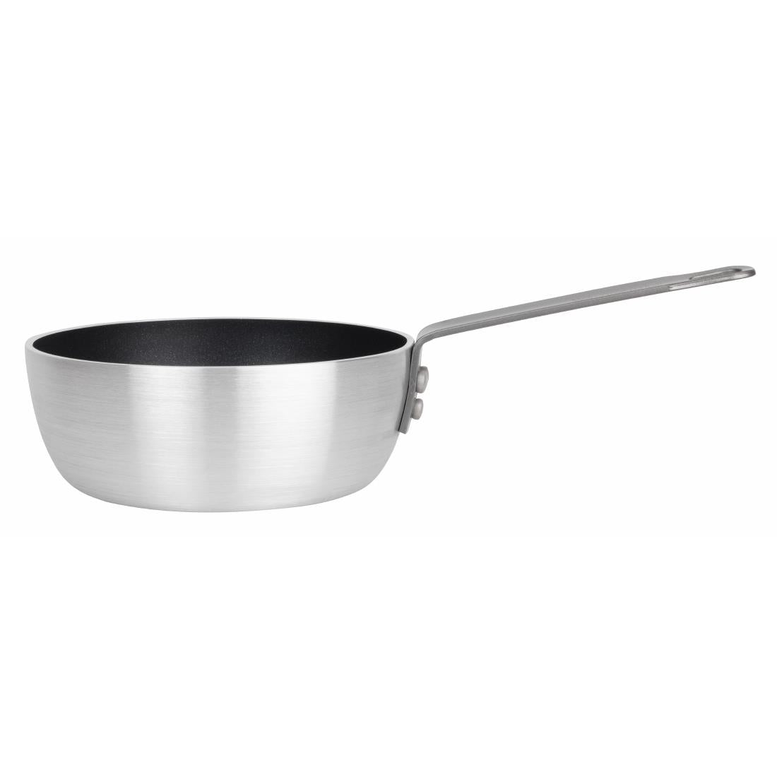 Vogue Aluminium Non-stick Teflon Platinum Plus Sauté Pan 200mm • PAS-HT984