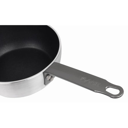 Vogue Aluminium Non-stick Teflon Platinum Plus Sauté Pan 200mm • PAS-HT984