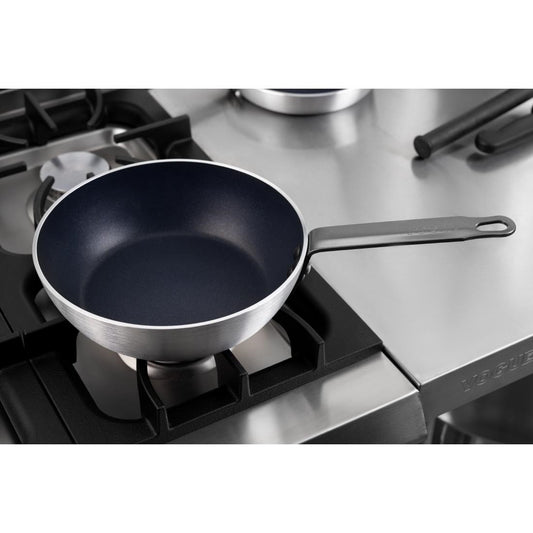 Vogue Aluminium Non-stick Teflon Platinum Plus Sauté Pan - 240mm • PAS-HT986