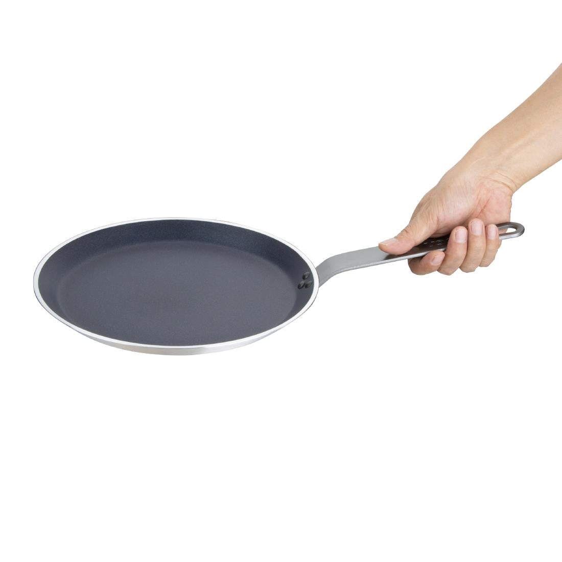 Vogue Aluminium Non-Stick Teflon Platinum Plus Crepe Pan 260mm • PAS-HT987
