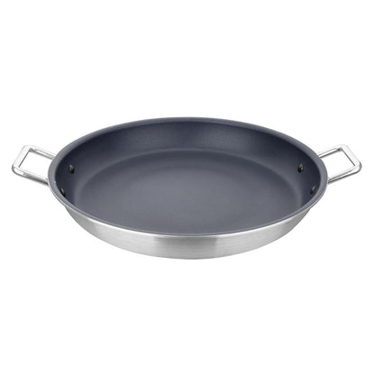 Vogue Aluminium Non-stick Teflon Platinum Plus Paella Pan 35cm • PAS-HT990
