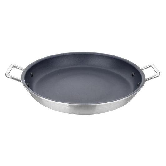 Vogue Aluminium Non-stick Teflon Platinum Plus Paella Pan 35cm • PAS-HT990