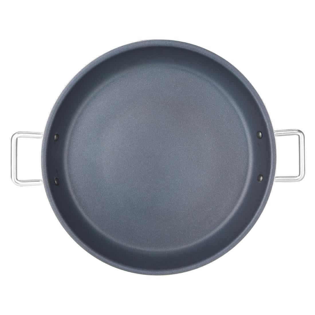 Vogue Aluminium Non-stick Teflon Platinum Plus Paella Pan 35cm • PAS-HT990