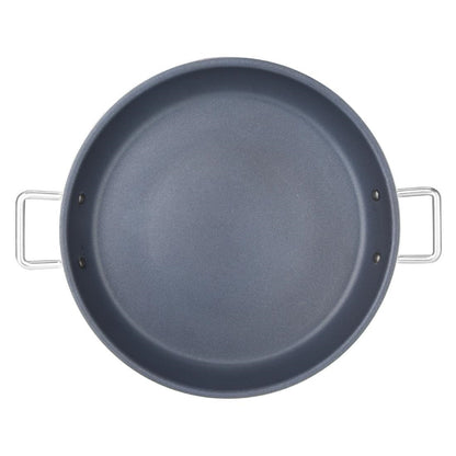 Vogue Aluminium Non-stick Teflon Platinum Plus Paella Pan 35cm • PAS-HT990