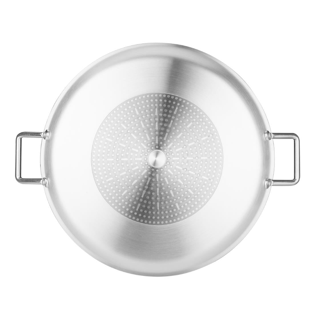 Vogue Aluminium Non-stick Teflon Platinum Plus Paella Pan 35cm • PAS-HT990
