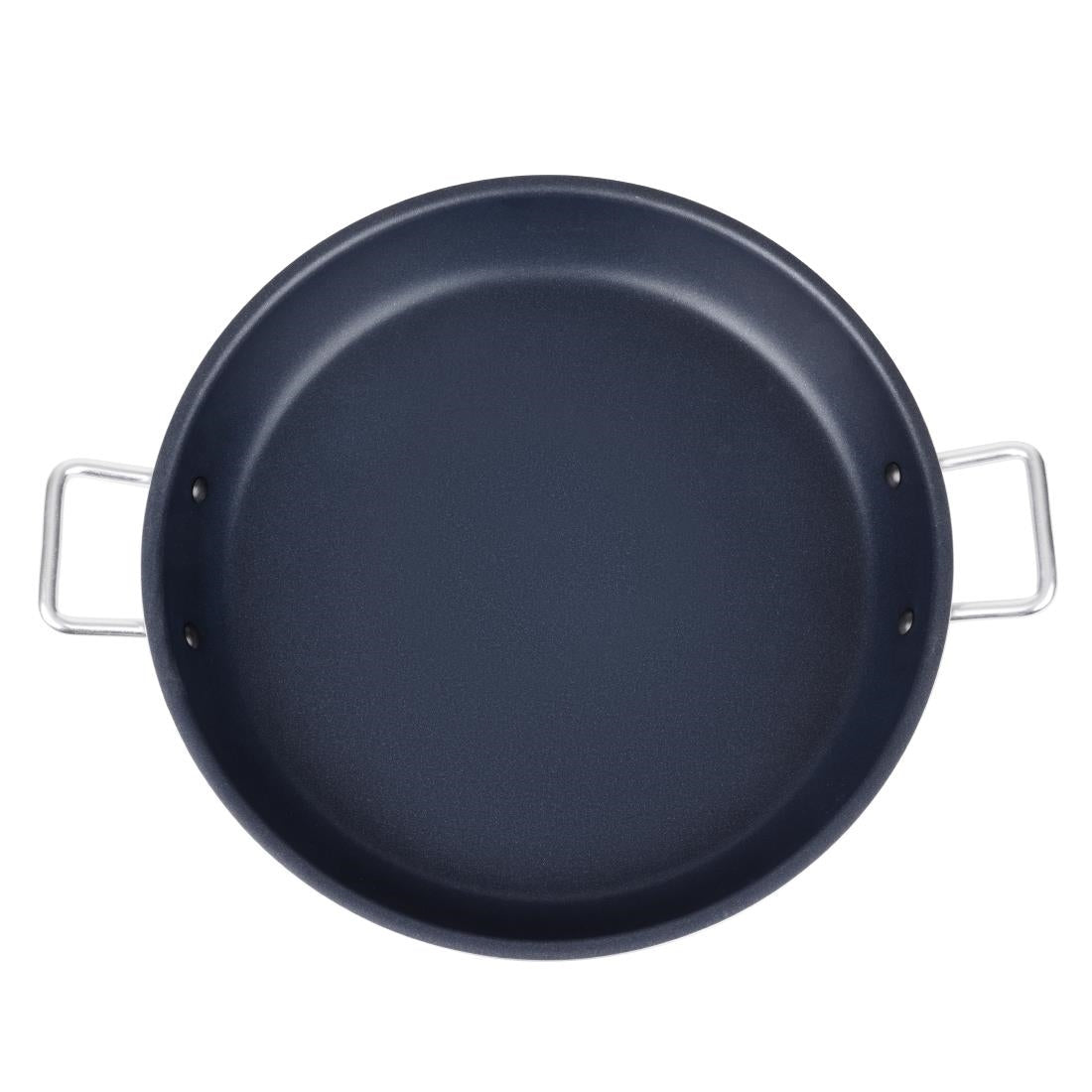 Vogue Aluminium Non-stick Teflon Platinum Plus Paella Pan 450mm • PAS-HT991