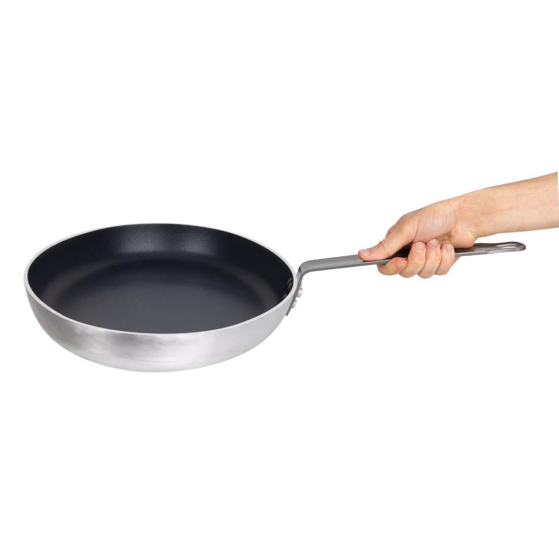 Vogue Aluminium Non-stick Teflon Platinum Plus Oval Frying Pan 40cm • PAS-HT992