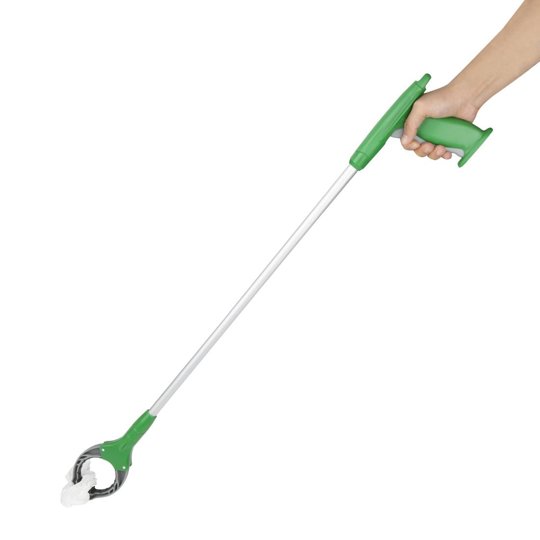 Jantex Litter Picker Green Handle 850mm  • PAS-HU053