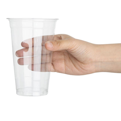 Fiesta Recyclable rPET Cups 455ml (400 Pack) (455ml. 135(H) x 93(Ø)mm. Pack quantity: 400) • PAS-HU060
