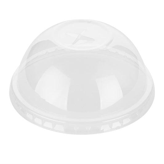 Fiesta Recyclable rPET Domed Lids for 340/455/568ml Cups (400 Pack) (43(H)x96(Ø)mm | Pack quantity: 400) • PAS-HU063
