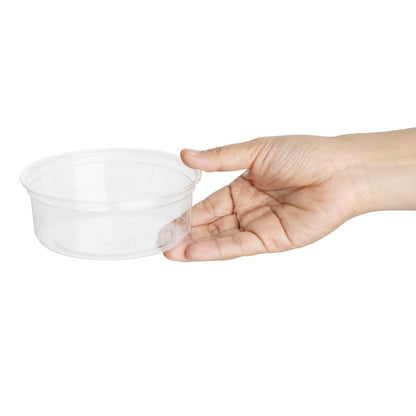 Fiesta Recyclable rPET Deli Cups 225ml (300 Pack) (42(H)x117(Ø)mm | Pack quantity: 300) • PAS-HU064