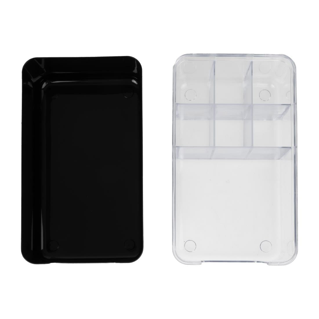 Olympia Kristallon Bar Caddy Black ABS (241(L)x142(W)x103(D)mm) • PAS-HU097