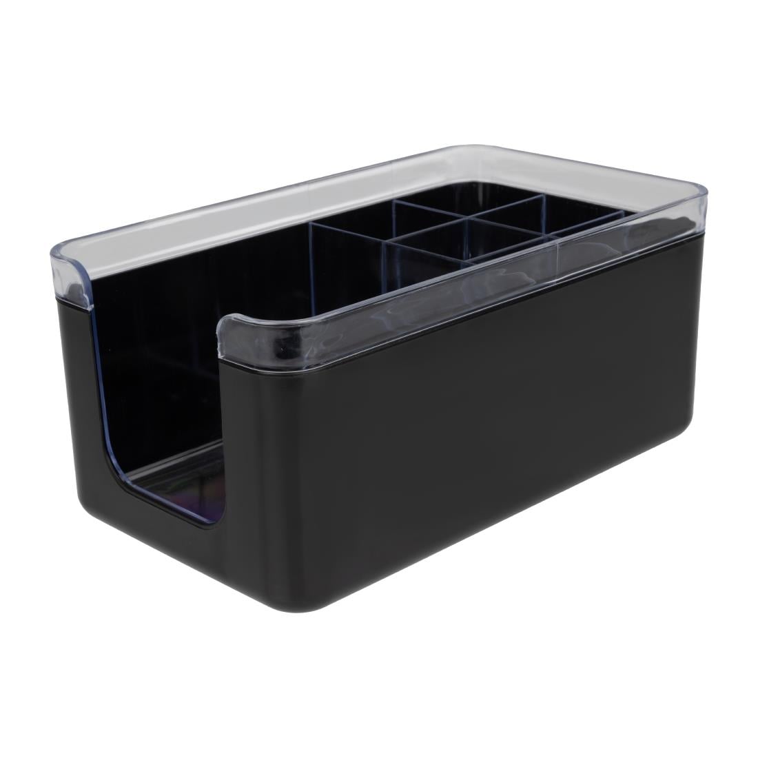 Olympia Kristallon Bar Caddy Black ABS (241(L)x142(W)x103(D)mm) • PAS-HU097