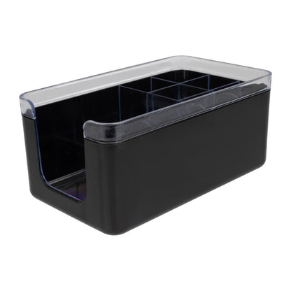 Olympia Kristallon Bar Caddy Black ABS (241(L)x142(W)x103(D)mm) • PAS-HU097