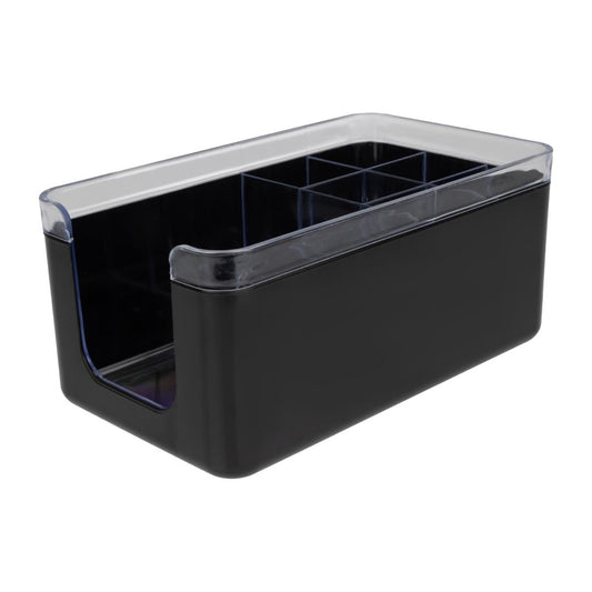 Olympia Kristallon Bar Caddy Black ABS (241(L)x142(W)x103(D)mm) • PAS-HU097