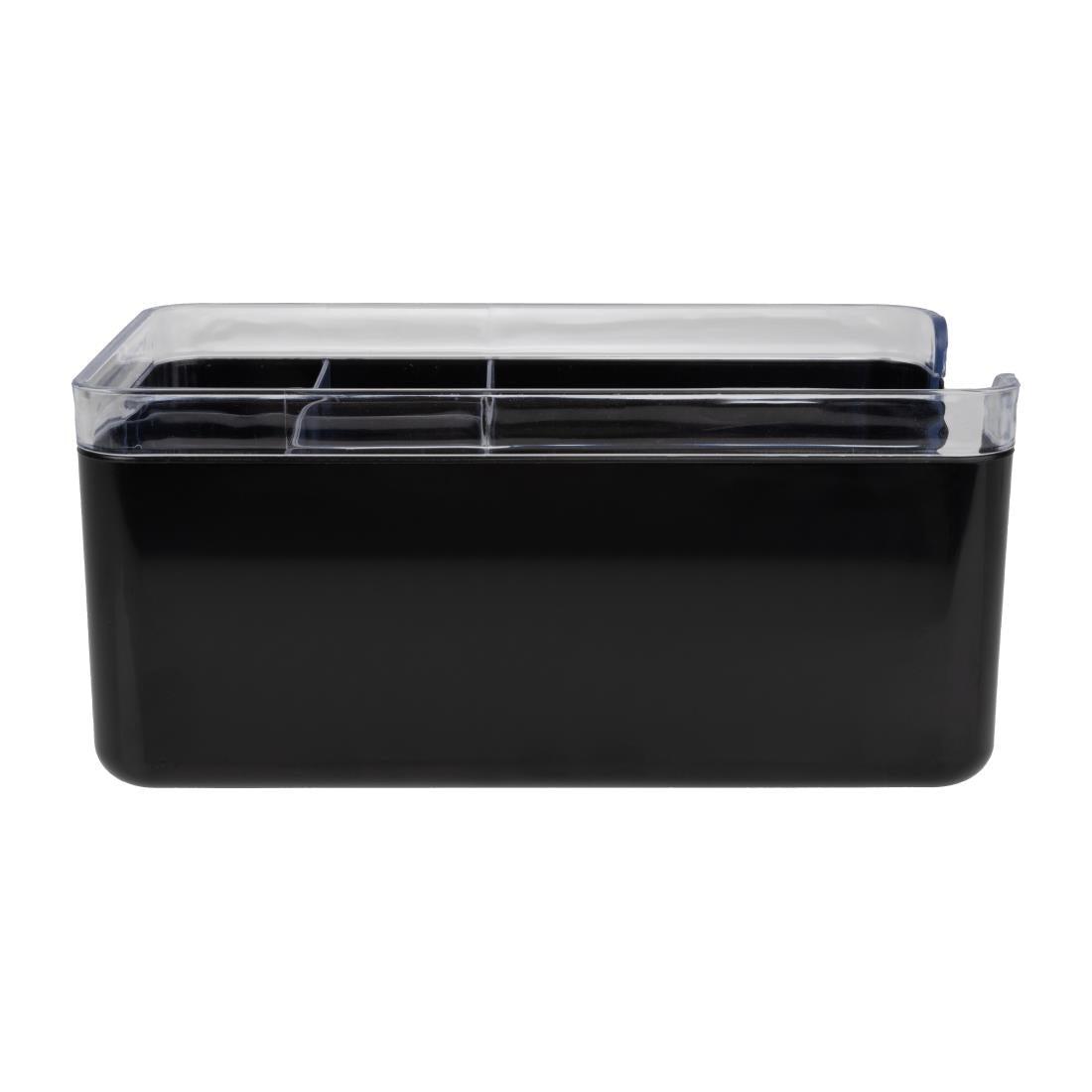 Olympia Kristallon Bar Caddy Black ABS (241(L)x142(W)x103(D)mm) • PAS-HU097