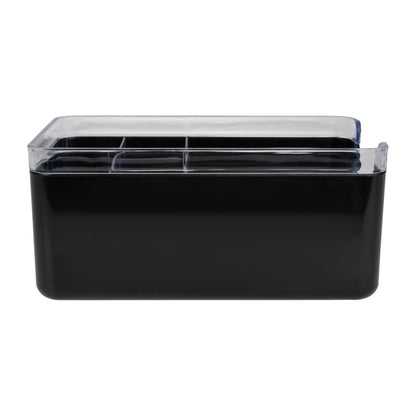 Olympia Kristallon Bar Caddy Black ABS (241(L)x142(W)x103(D)mm) • PAS-HU097