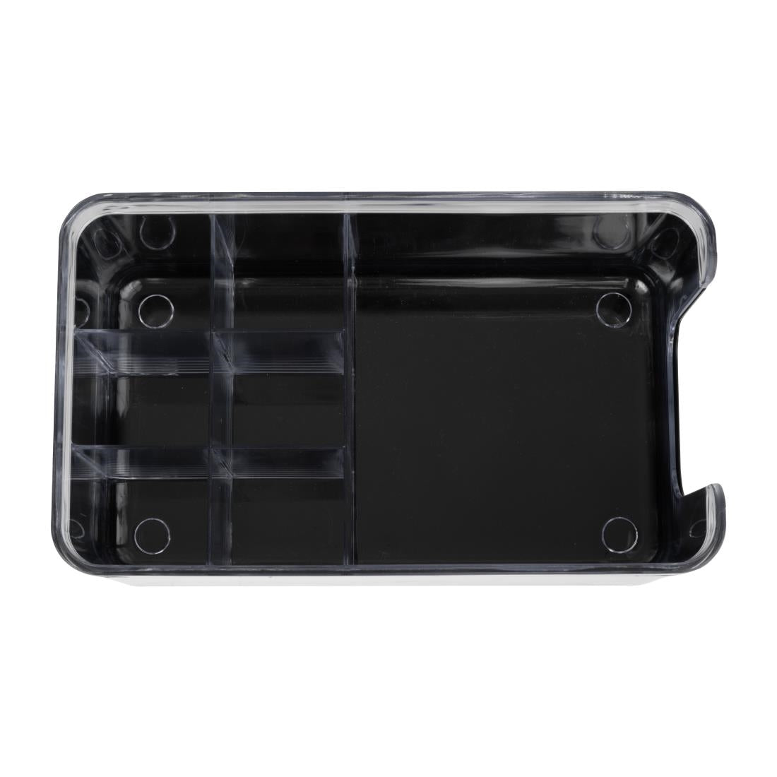 Olympia Kristallon Bar Caddy Black ABS (241(L)x142(W)x103(D)mm) • PAS-HU097