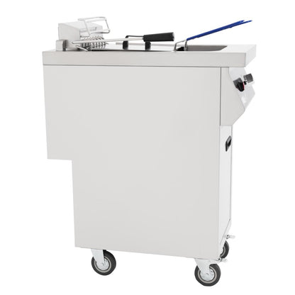 Apuro Free Standing Electric Fryer 20Ltr • PAS-HU198-A