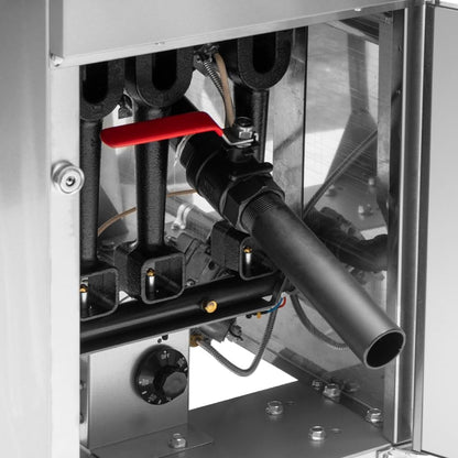 Apuro Twin Basket Single Tank Gas Fryer • PAS-P_JB834-A