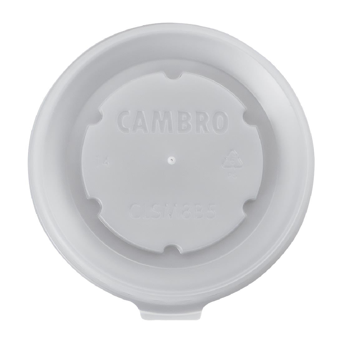 Cambro disposable lids for MDSM8 mug and MDSB5 bowl (1500 Pack) • PAS-HU520