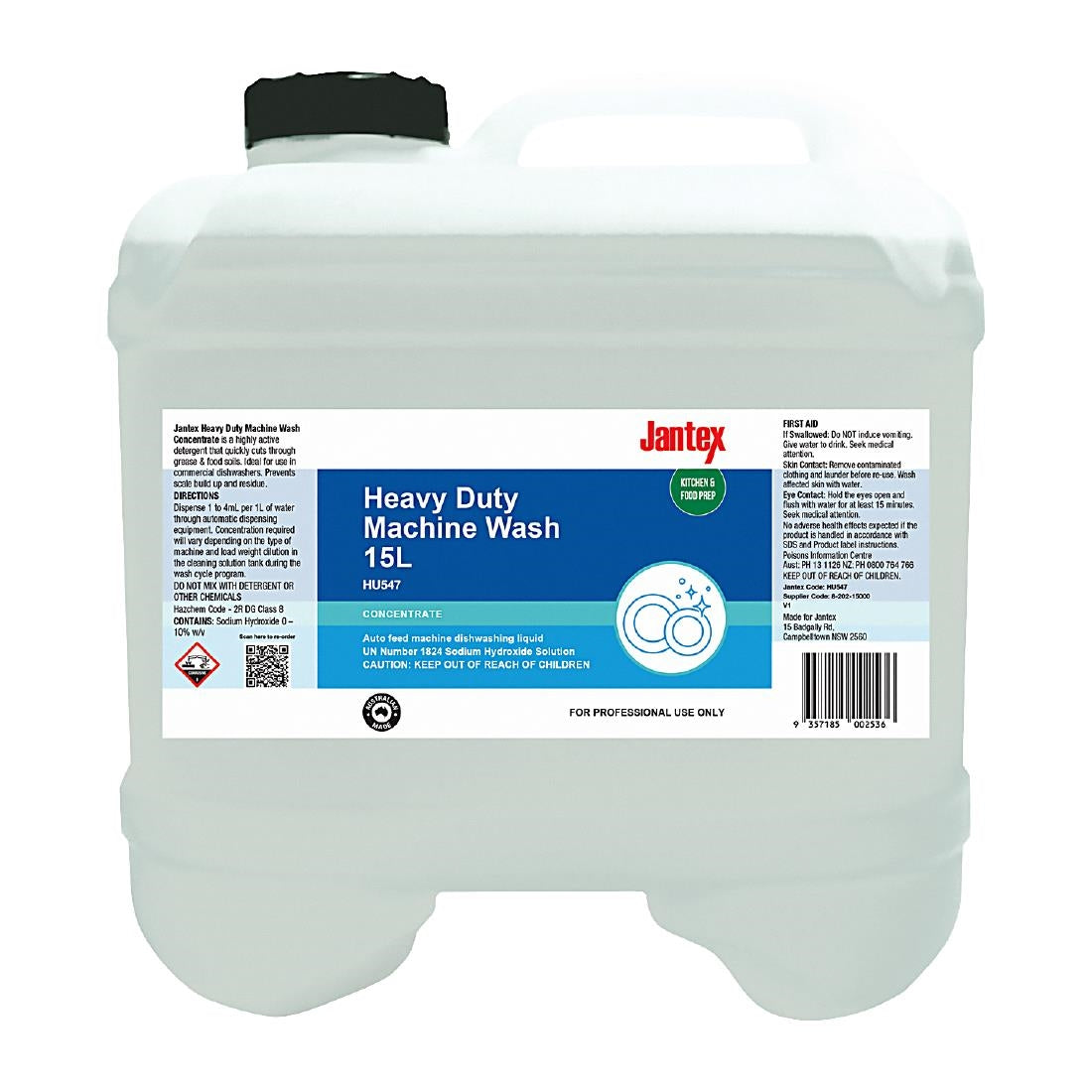 Jantex Heavy Machine Wash Concentrate - 15Ltr • PAS-HU547