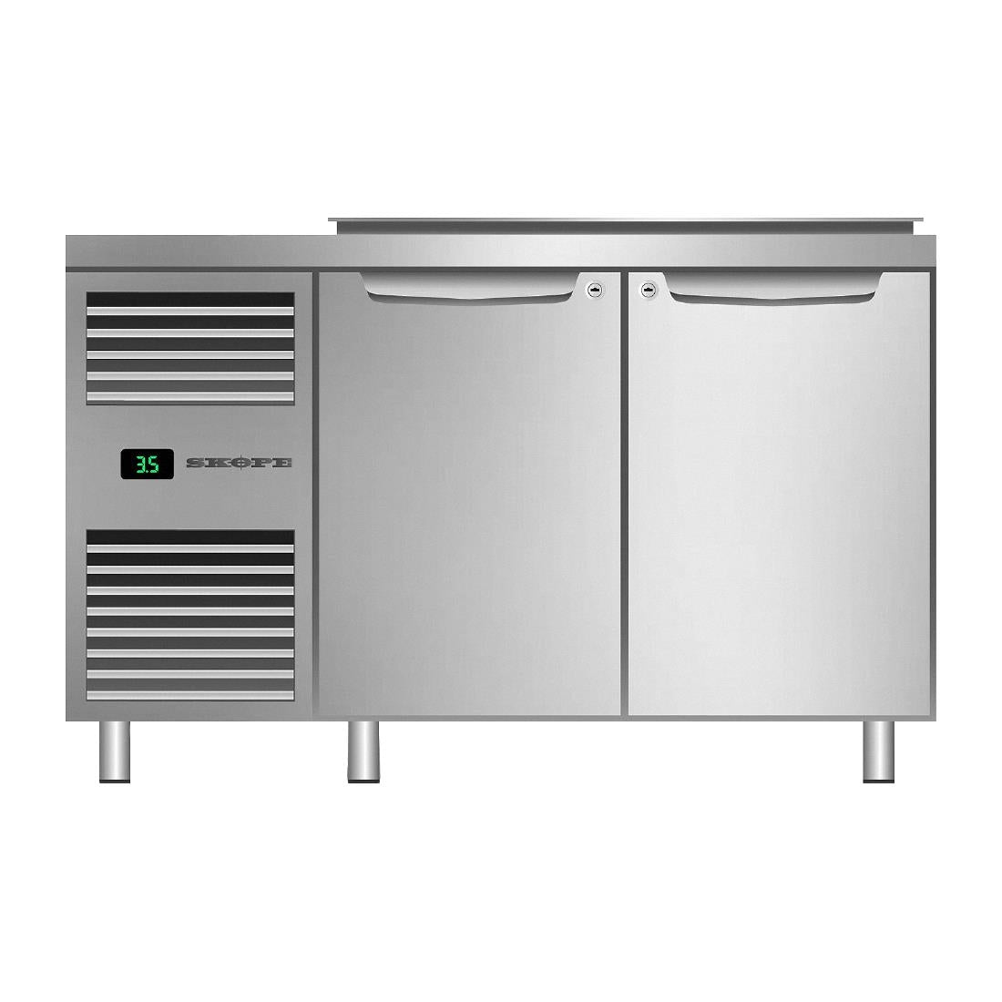 SKOPE ProSpec Two Solid Door Salad Preparation GN 1/3 • PAS-HU552