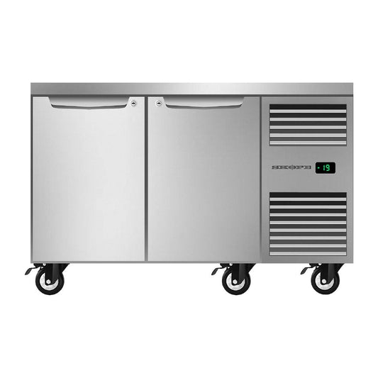 SKOPE ProSpec Two Solid Door Underbench GN 1/1 Right Hand Fridge • PAS-HU563