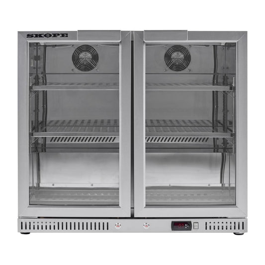 SKOPE Two Glass Door Bar Cooler • PAS-HU595