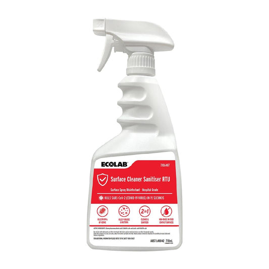 Ecolab Surface Cleaner Sanitiser RTU 750ml • PAS-HU622