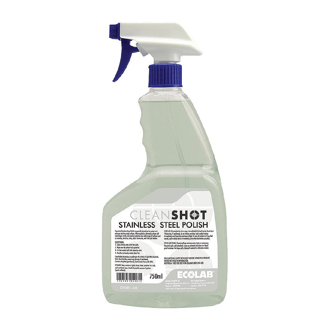 Ecolab Cleanshot Stainless Steel Polish RTU 750ml • PAS-HU624