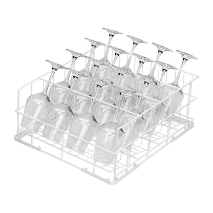 SMEG 400x400x168mm 90mm Max Stem Glass Basket • PAS-HU659