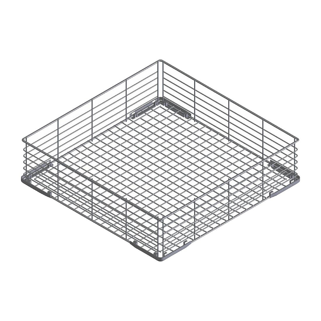SMEG 500x500x123mm Flat-Bottomed Basket • PAS-HU660