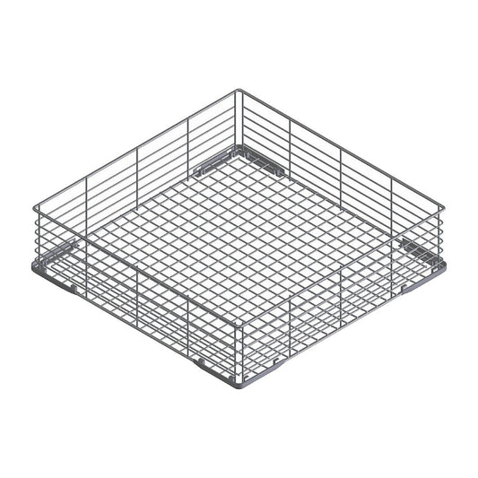 SMEG 500x500x123mm Flat-Bottomed Basket • PAS-HU660