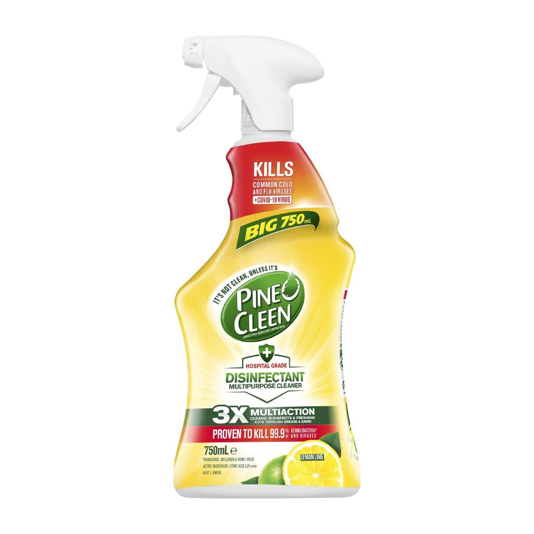 Pine O Cleen Multi Purpose Lemon Lime Burst Spray 750ml • PAS-HU745