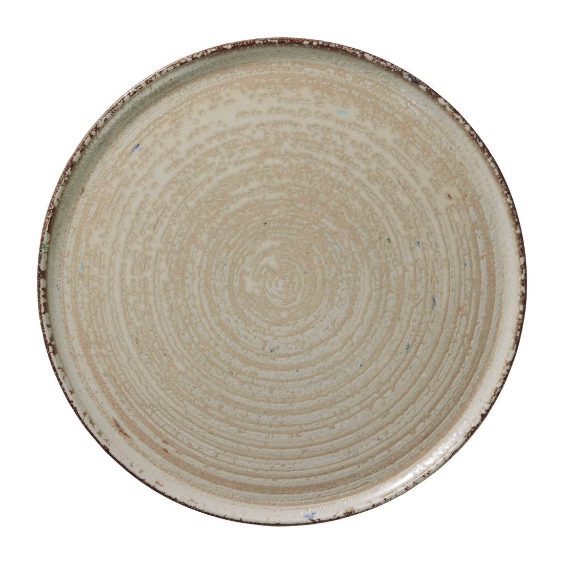 ID Fine Pizza Plate Mocha 310(Ø)mm (6 Pack) • PAS-HU774