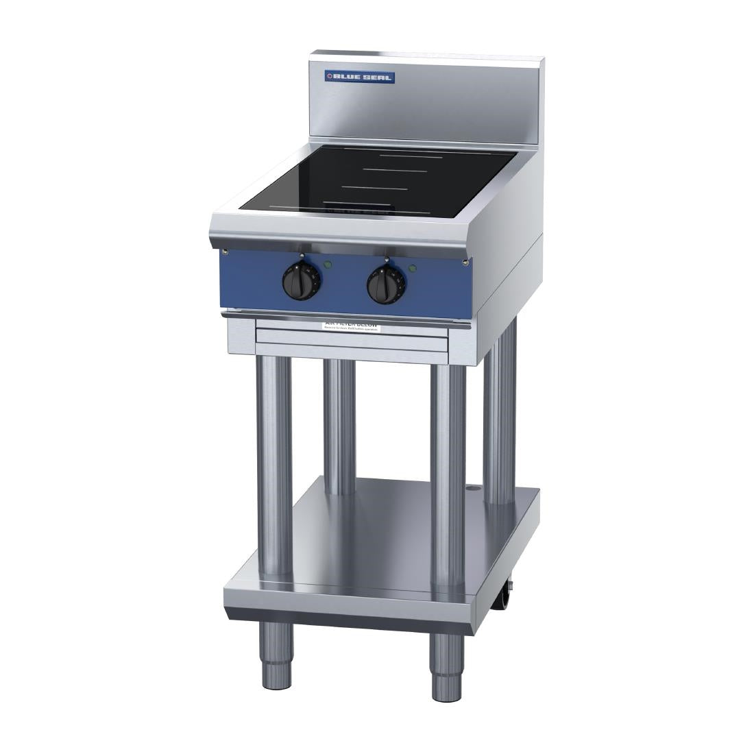 Blue Seal Evolution IN512F-LS Leg Stand Induction Cooktop 450mm • PAS-HU812