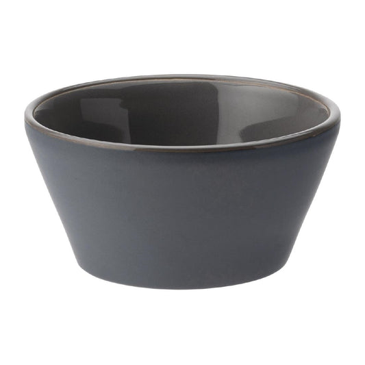 Utopia Core Round Bowls Slate 120mm (12 Pack) (Diameter: 120mm | 12 Pack) • PAS-HU903