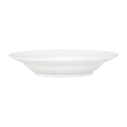 Tablekraft Core Pasta/Soup Bowl Deep Rim Shape White 225x45mm (6 Pack) (Dimensions: 225x45mm. Material: Porcelain. Pack Quantity: 6) • PAS-HU930