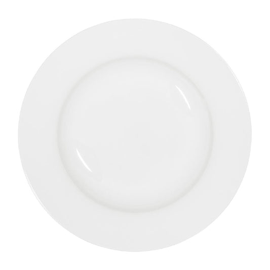 Tablekraft Core Pasta/Soup Bowl Deep Rim Shape White 225x45mm (6 Pack) (Dimensions: 225x45mm. Material: Porcelain. Pack Quantity: 6) • PAS-HU930