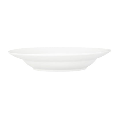 Tablekraft Core Pasta/Soup Bowl Deep Rim Shape White 250x45mm (4 Pack) (Dimensions: 250x45mm. Material: Porcelain. Pack Quantity: 4) • PAS-HU931