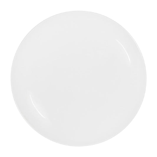 Tablekraft Core Round Plate Coupe Shape White 150mm (6 Pack) (Dimension: 150mm | Material: Porcelain | Pack Quantity: 6) • PAS-HU945