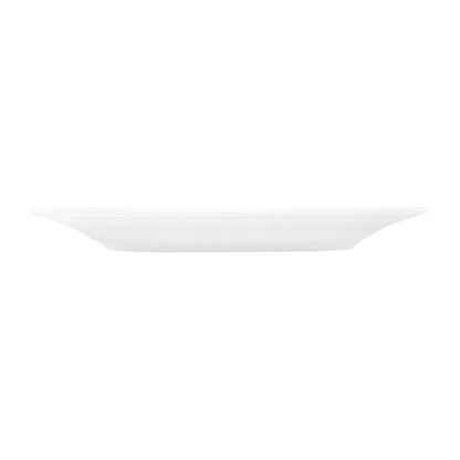 Tablekraft Core Round Plate Rim Shape White 200mm (6 Pack) (Dimension: 200mm | Material: Porcelain | Pack Quantity: 6) • PAS-HU951
