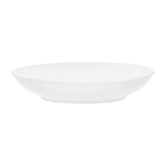 Tablekraft Core Sauce Dish Flared Coupe White 115x25mm (6 Pack) (Dimensions: 115x25mm | Material: Porcelain | Pack Quantity: 6) • PAS-HU955