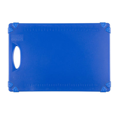 Hygiplas Commercial Grip Chopping Board Blue - 458x306mm (HDPE | 458(L)x306(W) | Thickness: 12mm | Blue: fish) • PAS-HW006