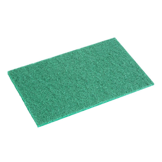Jantex Green 100% Recycled Scouring Pads 228x152mm (10 pack) (Pack Quantity: 10 | 228x152mm) • PAS-HW010