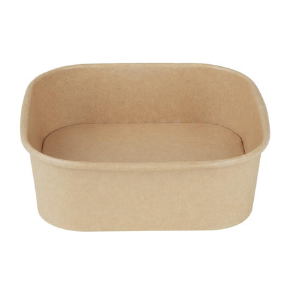 Fiesta Recyclable Square Container Bases 1000ml (300 Pack) (Capacity: 1000ml | Pack Quantity: 300) • PAS-HW016
