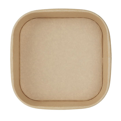 Fiesta Recyclable Square Takeaway Container Bases (750ml - 1400ml. Pack Quantity: 300) • PAS-P_HW015