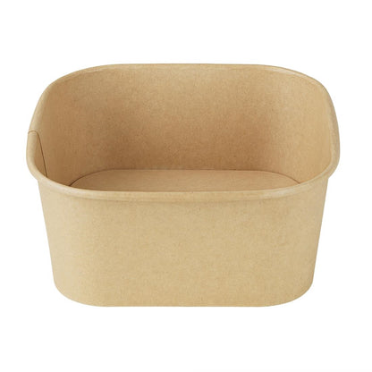 Fiesta Recyclable Square Container Bases 1400ml (300 Pack) (Capacity: 1400ml | Pack Quantity: 300) • PAS-HW018