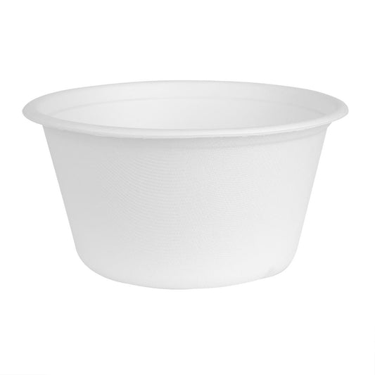 Fiesta Compostable Bagasse Bowl Base 900ml (50 Pack) (900ml | Pack quantity: 50) • PAS-HW024